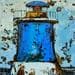 Gemälde Faro azul 2 von Villanueva Puigdelliura Natalia | Gemälde Figurativ Marine Öl