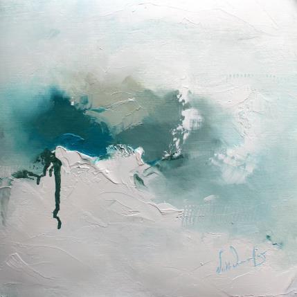 Painting 0ù se cache mon rêves by Dumontier Nathalie | Painting Abstract Oil Minimalist