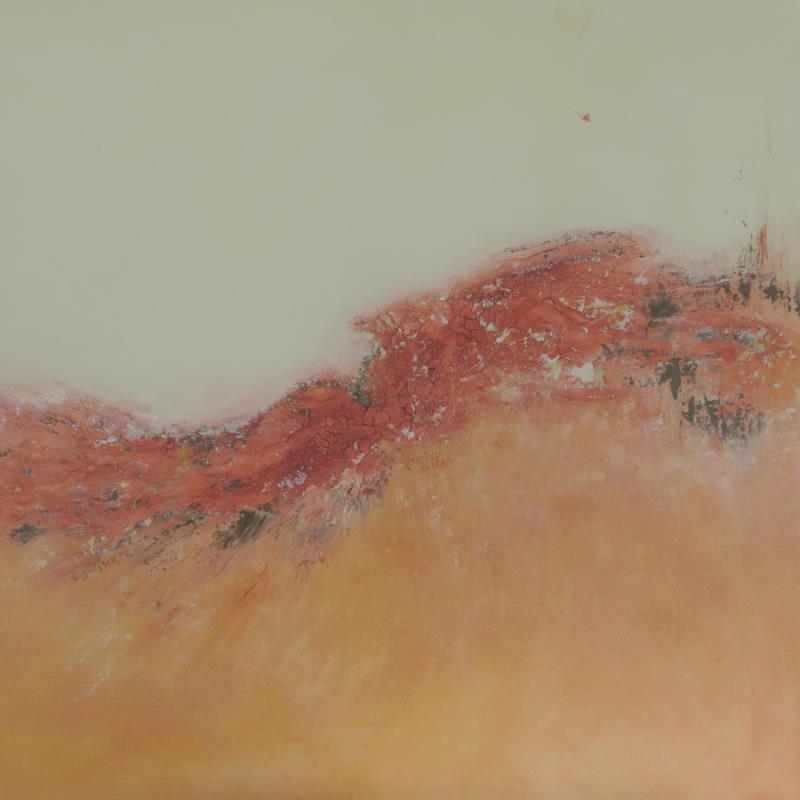 Gemälde Composition 90 von Gaussen Sylvie | Gemälde Abstrakt Landschaften Öl