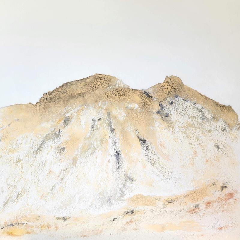 Peinture Terre naturelle par Gaussen Sylvie | Tableau Abstrait Paysages Huile
