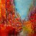 Painting Plein feux by Levesque Emmanuelle | Painting Oil