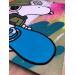 Painting SNOOPY BOARD by Mestres Sergi | Painting Pop-art Pop icons Graffiti Acrylic