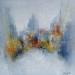 Painting Atmosphere Of The City by Coupette Steffi | Painting Figurative Urban Acrylic