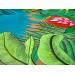 Painting QUETZAL DU PANAMA by Geiry | Painting Subject matter Nature Animals Wood Acrylic Pigments Marble powder