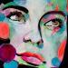 Painting Conversations Silencieuses : Innosens  by Coco | Painting Figurative Portrait Acrylic