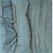 Gemälde Carré Grain de Sable Bleu IV von CMalou | Gemälde Materialismus Minimalistisch Pappe Sand