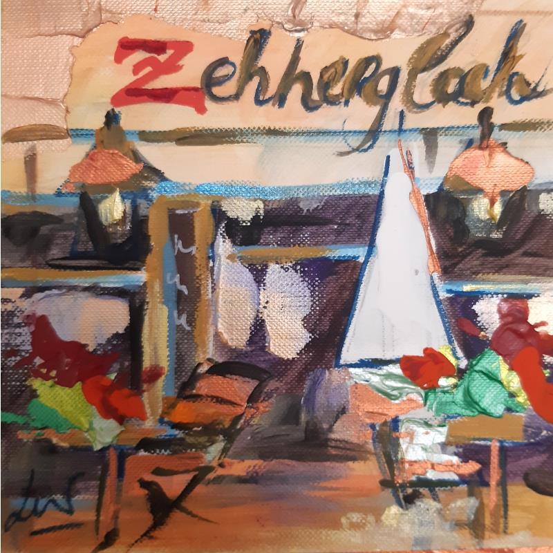 Painting F1 RESTAURANT ZERHNERGLOCK 181123 by Laura Rose | Painting Figurative Life style Oil
