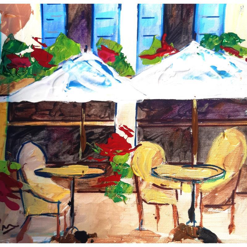 Painting F2 AU VIEUX STRASBOURG RESTAURANT 181123 by Laura Rose | Painting Figurative Oil Pop icons