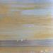 Painting Plage du Lido 2 by Mahieu Bertrand | Painting Raw art Landscapes Marine Metal