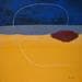Peinture K 33 par Wilms Hilde | Tableau Abstrait Mixte minimaliste