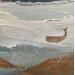 Painting NUVOLA by Roma Gaia | Painting Naive art Minimalist Acrylic Sand