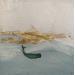 Gemälde USHUAIA von Roma Gaia | Gemälde Naive Kunst Minimalistisch Acryl Sand
