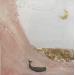 Gemälde CULLA von Roma Gaia | Gemälde Naive Kunst Minimalistisch Acryl Sand