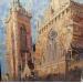 Painting COLLÉGIALE COLMAR by Heaton Rudyard | Painting Figurative Oil Acrylic