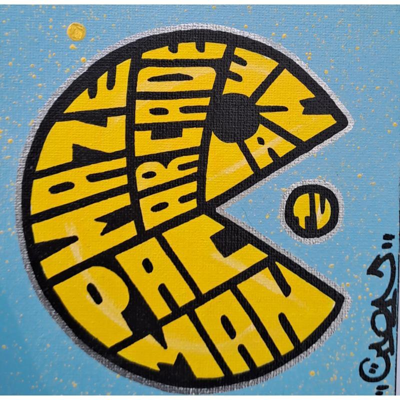 Gemälde Pac Man 1 von Cmon | Gemälde Pop-Art Acryl, Graffiti, Posca Pop-Ikonen