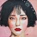 Painting 35 by Haelyn Y | Painting Figurative Acrylic Portrait