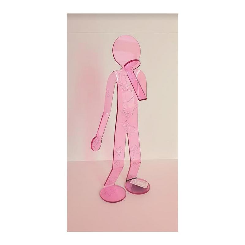 Sculpture Flexo Be Cute STR by Zed | Sculpture Figurative Plexiglass Minimalist