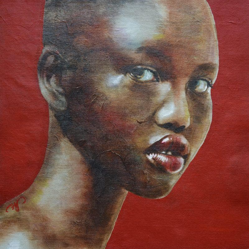 Painting 38 by Haelyn Y | Painting Figurative Acrylic Portrait