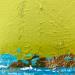 Peinture Waves of paradise  par Dravet Brigitte | Tableau Abstrait Minimaliste Acrylique