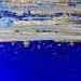 Peinture J’entends le bruit des vagues par Dravet Brigitte | Tableau Abstrait Marine Minimaliste Acrylique