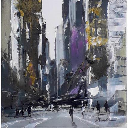 Gemälde NEW YORK von Poumelin Richard | Gemälde Figurativ Acryl, Öl Urban