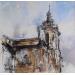 Painting CATHEDRALE COLMAR by Poumelin Richard | Painting Figurative Architecture Oil Acrylic