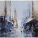 Painting SPEED by Poumelin Richard | Painting Figurative Urban Oil Acrylic