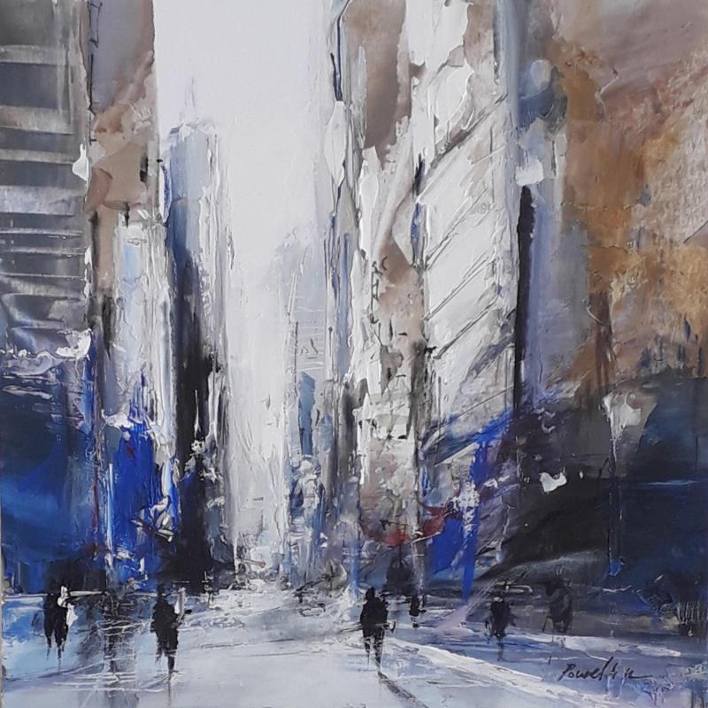 Painting NY by Poumelin Richard | Painting Figurative Acrylic, Oil Pop icons, Urban