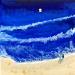 Gemälde Horizon paisible von Aurélie Lafourcade painter | Gemälde Figurativ Marine Minimalistisch Acryl Harz