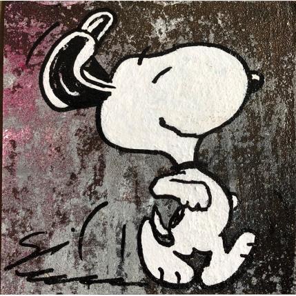 Painting MY FAV SNOOPY by Mestres Sergi | Painting Pop-art Acrylic, Graffiti Pop icons