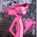 Painting REAL PINK by Mestres Sergi | Painting Pop-art Pop icons Graffiti Acrylic