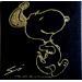 Painting RUM IN GOLD SNOOPY by Mestres Sergi | Painting Pop-art Pop icons Graffiti Acrylic