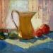 Gemälde Solar jug von Korneeva Olga | Gemälde Impressionismus Stillleben Öl