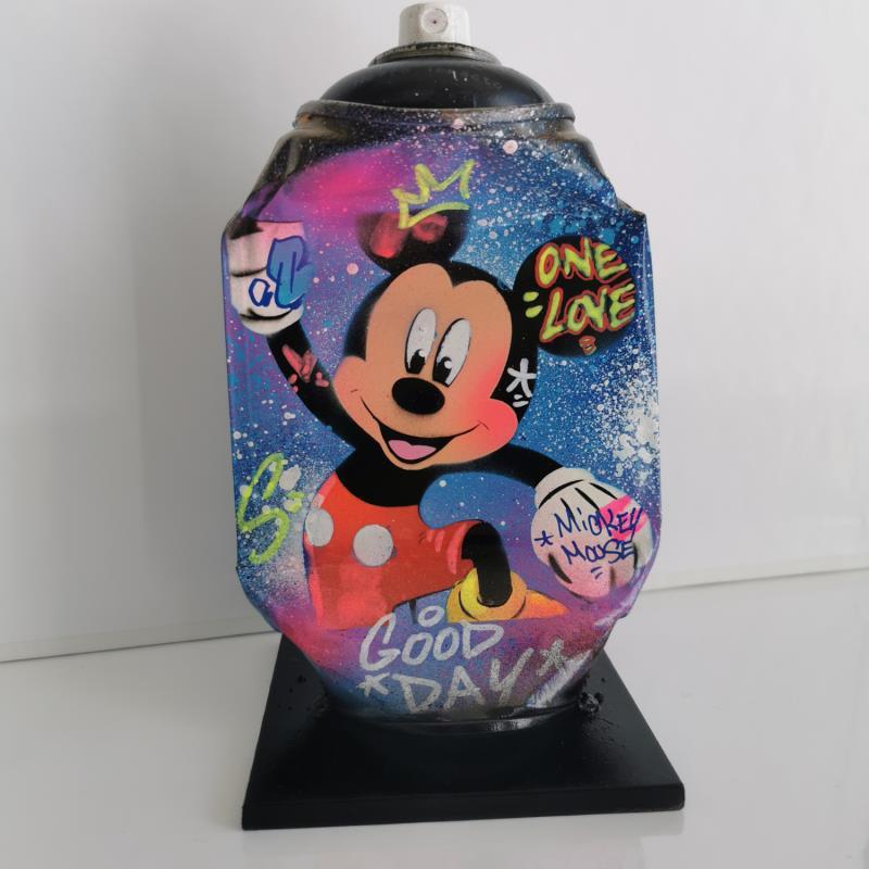 Sculpture Mickey Mouse par Kedarone | Sculpture Pop-art Acrylique, Graffiti Icones Pop