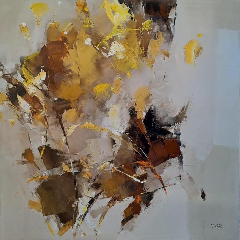 Gemälde Autumn Fun von Virgis | Gemälde Abstrakt Öl
