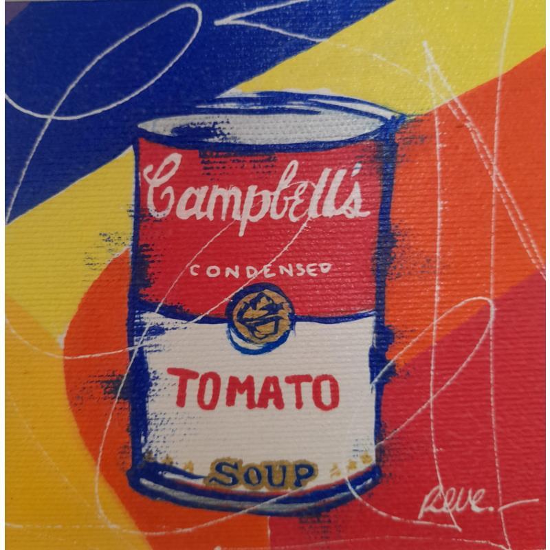 Painting Tomato by Revel | Painting Pop-art Acrylic Posca