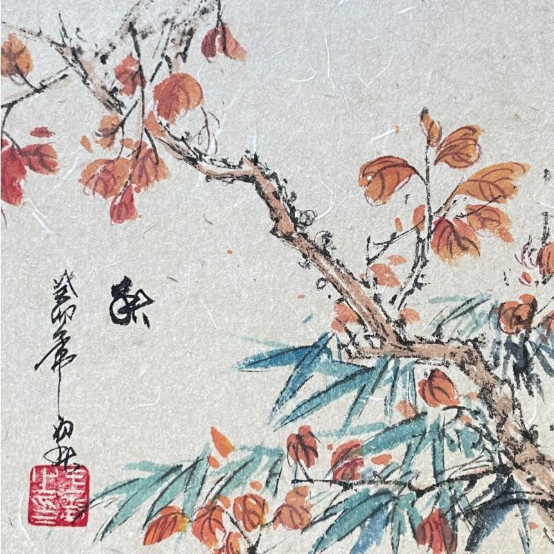 Gemälde Autumn  von Yu Huan Huan | Gemälde Figurativ Natur Tinte