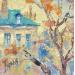 Peinture Una esquina de Saint Germain par Jmara Tatiana | Tableau Figuratif Huile