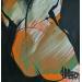 Gemälde Orange von Chaperon Martine | Gemälde Figurativ Akt Acryl