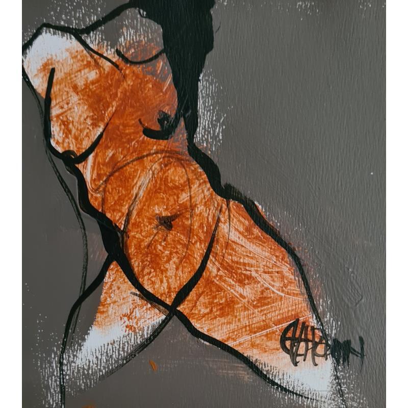 Painting Offerte  by Chaperon Martine | Painting Figurative Nude Acrylic