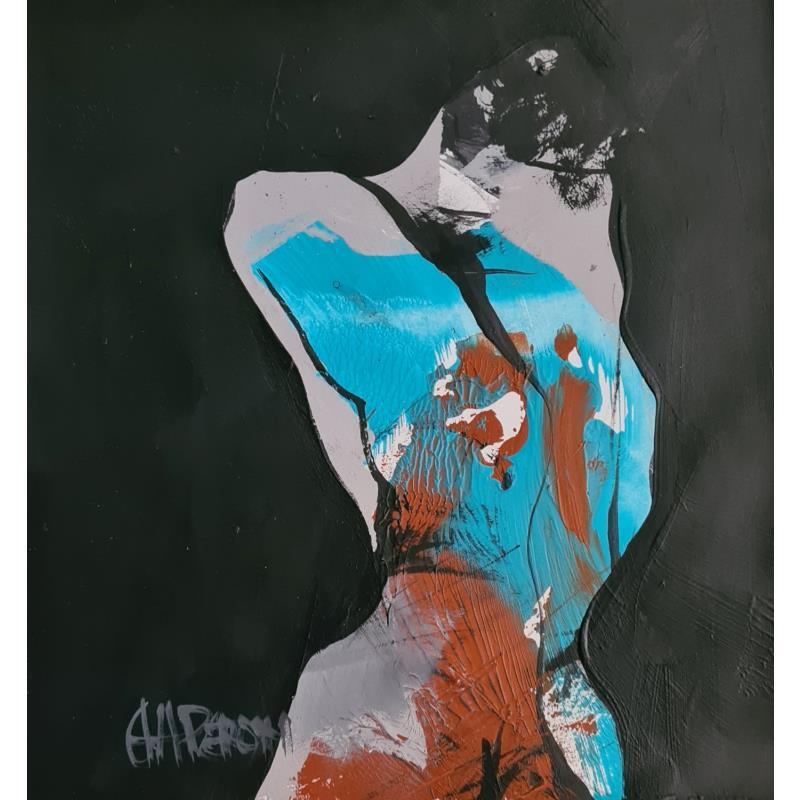 Painting Lagon by Chaperon Martine | Painting Figurative Acrylic Nude, Pop icons