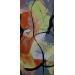 Painting Amour 1 by Chaperon Martine | Painting Figurative Nude Acrylic