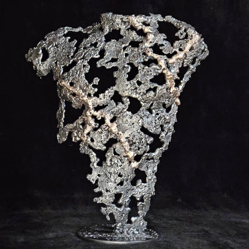 Sculpture Pavarti Usule by Buil Philippe | Sculpture Figurative Bronze, Metal Mode