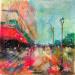 Painting Tuileries by Solveiga | Painting Figurative Landscapes Life style Architecture Acrylic