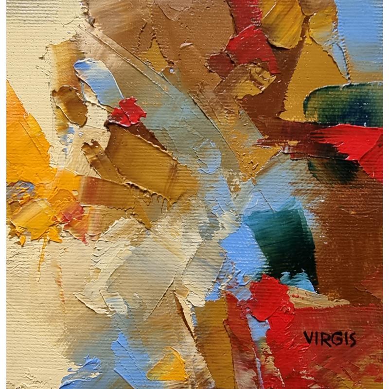 Gemälde Lovely day von Virgis | Gemälde Abstrakt Minimalistisch Öl
