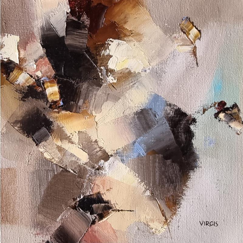 Painting Unusual dream by Virgis | Painting Abstract Oil Minimalist