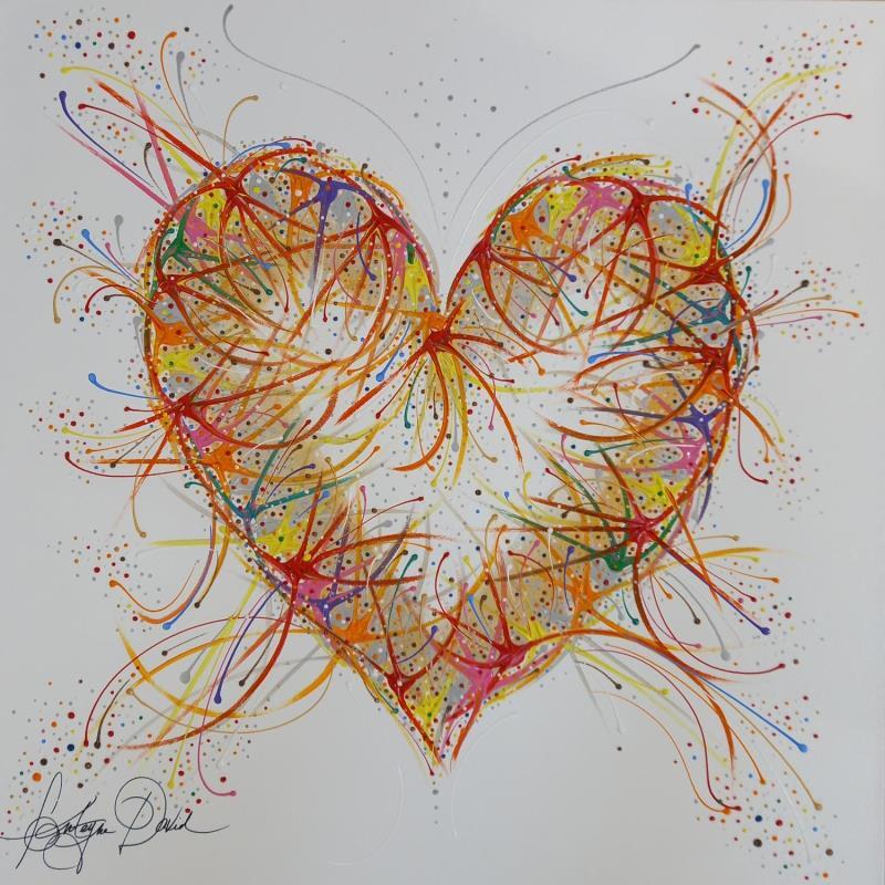 Peinture Amour FOU, amour PUR par Fonteyne David | Tableau Figuratif Société Scènes de vie Acrylique