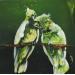 Gemälde Salvador et Dali von CLOT | Gemälde Figurativ Tiere Acryl