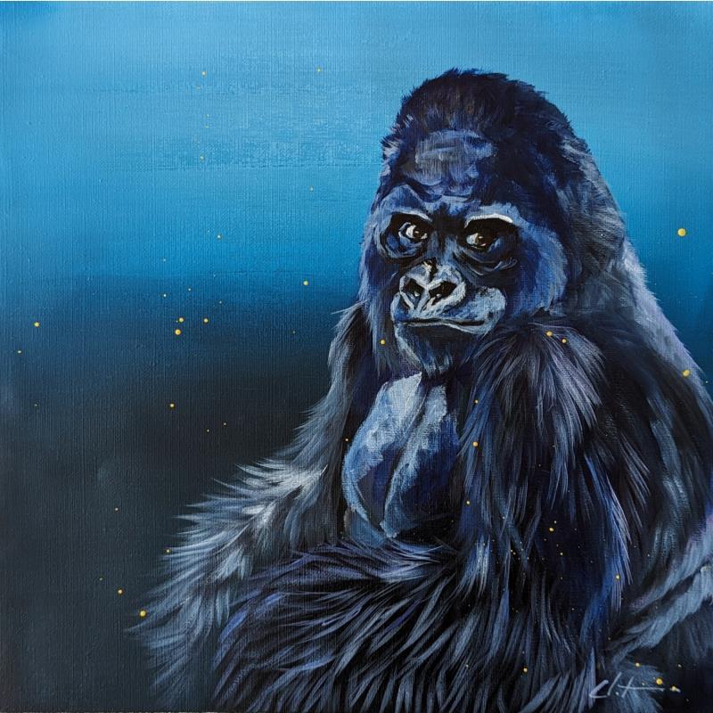 Painting Alain  by CLOT | Painting Figurative Animals Acrylic