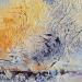 Gemälde Soleil d'hiver von Gaussen Sylvie | Gemälde Abstrakt Landschaften Öl